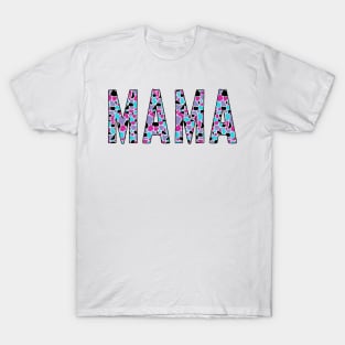 Mama Giraffe Print Tee - Tee for moms, mamas, momlife T-Shirt